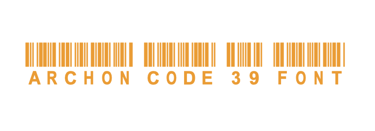 What is code 39 barcode font